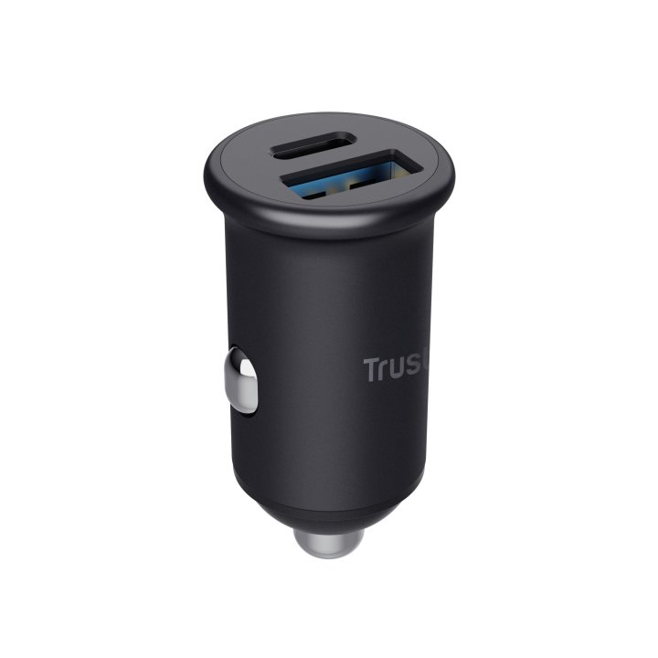 Cargador De Coche Trust Maxo 25197 Usb-c Usb-a 38w Pd Carga Rapida