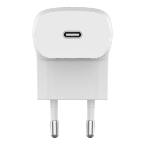 Cargador De Pared Belkin Wca006vfwh Boost Charge Usb-c 20w Blanco