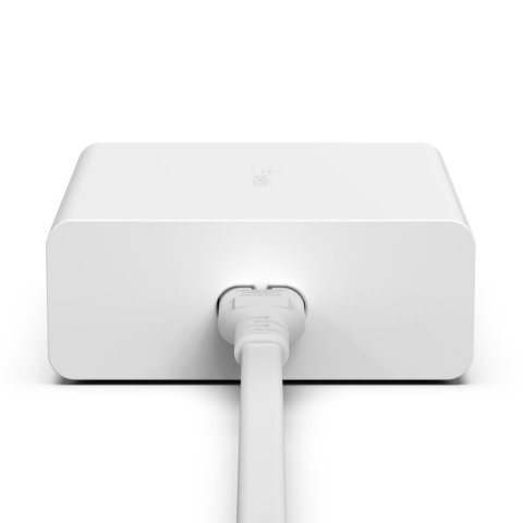 Cargador De Sobremesa Belkin Wch010vfwh 2xusb-c 2xusb-a Gan Boost Charge 108 Blanco