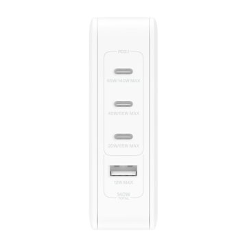 Cargador Usb-c  Belkin 140w Wch014btwh 3xusb-c 1xusb-a... 2