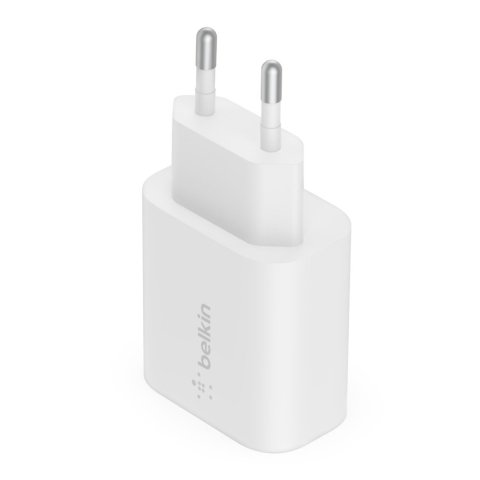 Cargador De Pared Belkin Wca004vfwh Boost Charge Usb-c 25w Color Blanco