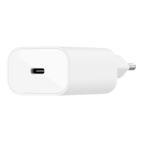 Cargador De Pared Belkin Wca004vfwh Boost Charge Usb-c 25w Color Blanco
