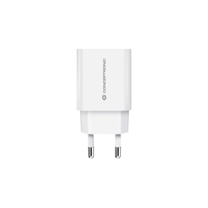 Cargador De Pared Conceptronic Usb-c 20w Pd 3.0 Color Blanco
