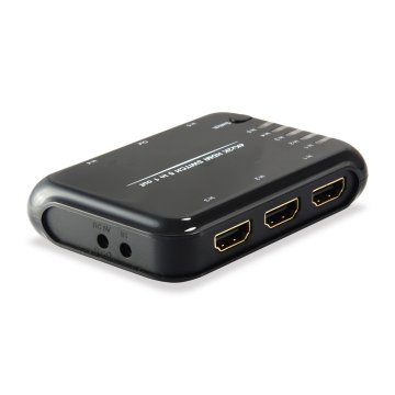 Switch Hdmi Equip 5 Entradas 1 Salida Hdmi 1.4a 4k Dts-hd Con Mando 2