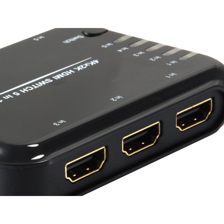 Switch Hdmi Equip 5 Entradas 1 Salida Hdmi 1.4a 4k Dts-hd Con Mando