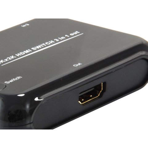 Switch Hdmi Equip 3 Entradas 1 Salida Hdmi 1.4a 4k Dts-hd Con Mando
