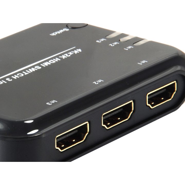 Switch Hdmi Equip 3 Entradas 1 Salida Hdmi 1.4a 4k Dts-hd Con Mando