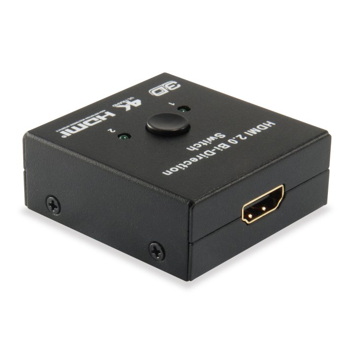 Switch Selector Hdmi Bidirecional Equip 2 Entradas 1 Salida   1 Entrada 2 Salidas