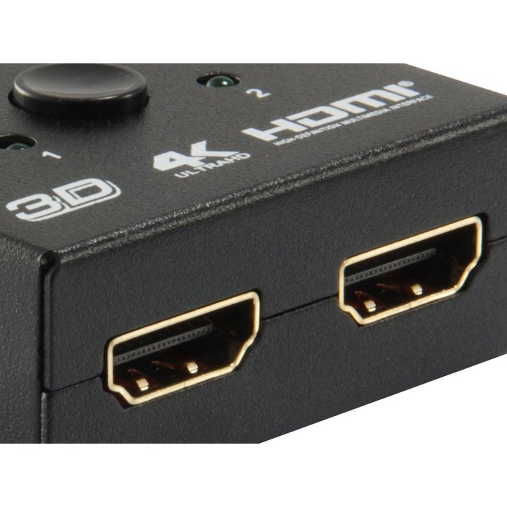 Switch Selector Hdmi Bidirecional Equip 2 Entradas 1 Salida   1 Entrada 2 Salidas
