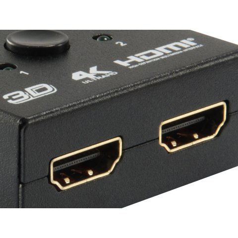 Switch Selector Hdmi Bidirecional Equip 2 Entradas 1 Salida   1 Entrada 2 Salidas