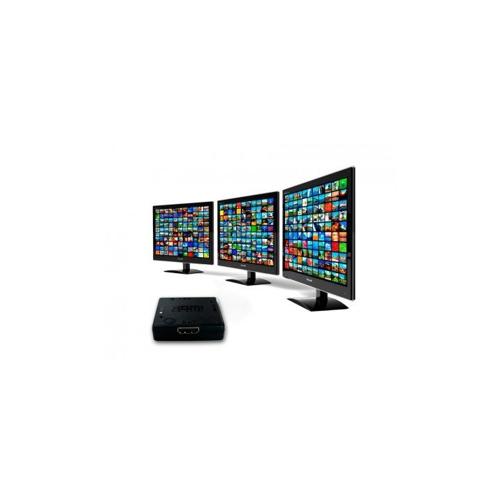 Adaptador Switch Hdmi 3 Puertos 1080p 4k Approx Appc28v2