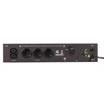 Sai Riello I-dialog Rack 60 - 600va 360 W Offline 3 X Shucko + 2 Iec 2