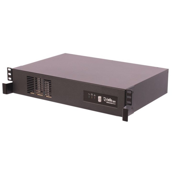 Sai Riello I-dialog Rack 120 - 1200va   720 W Offline 3 X Shucko + 2 Iec
