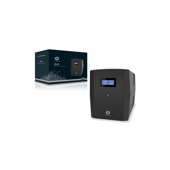 Sai 1200va Conceptronic 720w 3 Iec Proteccion Puerto Lan Modem