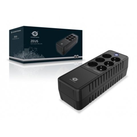 Sai 600va Conceptronic 360w Oficina 6 Tomas Enchufe Proteccion Puerto Lan Modem