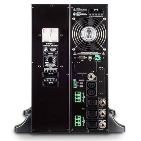 Sai Riello Ups Sentinel Dual High Power 10000va - 10000w 2 Iec 320 C13 + 3 Iec 320 C20 Usb Montaje Rack 3u   Externo