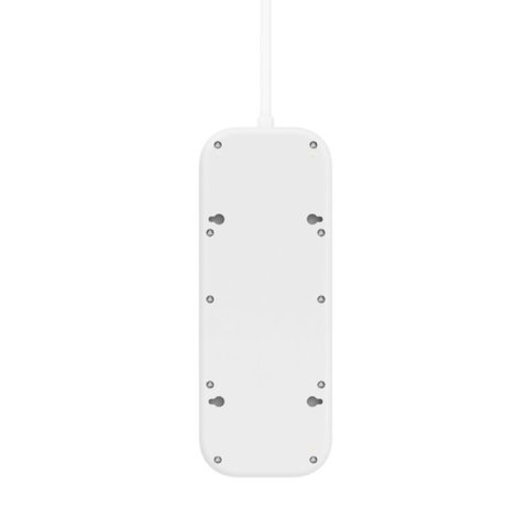 Regleta Alimentacion Belkin Srb002vf2m De Proteccion Contra Sobretensiones 6 Tomas Boton Apagado Usb-c Usb-a
