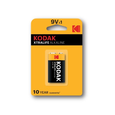 Pila Kodak Alcalina Xtralife 9v Lr61 Blister*1 (ecotasas Incluidas)