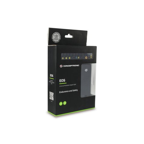 Cargador Universal De Portatil Conceptronic 65w Automatico 18.5v A 20v 10tips