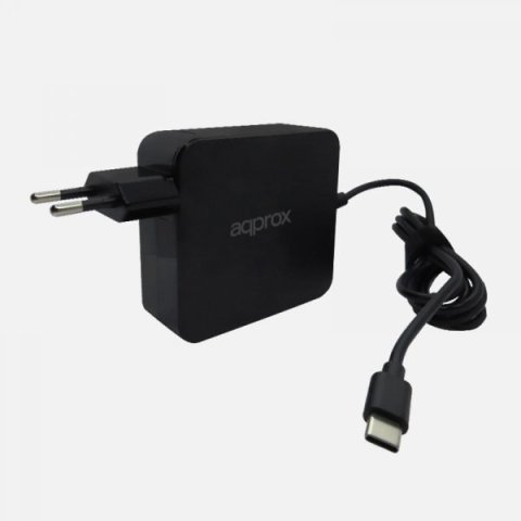 Cargador De Pared Approx Appa90c Conector Type-c 90w Para Portatiles , Tablets, Smartphone