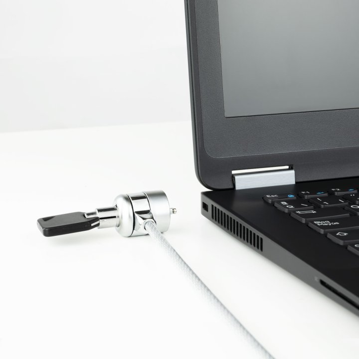 Cable De Seguridad Portatiles monitores televisiones Tooq Tqclk0025 Con Llave 1.5 M Sistema Kensington