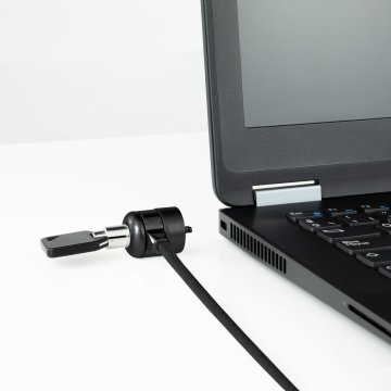 Cable De Seguridad Portatiles monitores televisiones Tooq Tqclk0025-g Con Llave 1.5 M Sistema Kensington 2