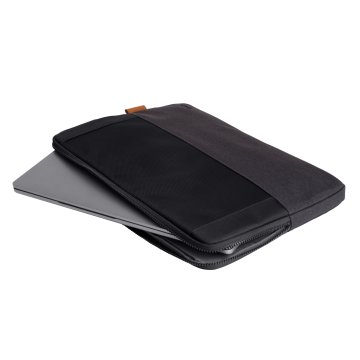 Funda Universal Trust Lisboa 25248 Soft Sleeve Color Negro - Para Tablets portatiles Hasta 16" 2