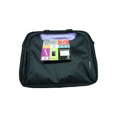 Maletin De Portatil 15.6" Approx Diseño Con Bolsillo A Color (negro purpura) - Oferta_moving