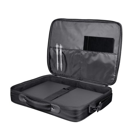 Maletin Trust Atlanta Eco Para Portatiles Hasta 15.6" - 4 Compartimentos - Correa Para El Hombro 24189