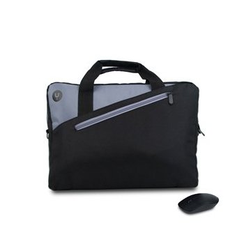 Pack Maletin Y Mouse Ngs Monray Optico Wireless Master Kit 15.6" Color Negro Y Gris 2