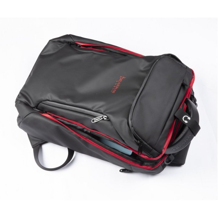 Mochila Gaming Konix Drakkar Ragnarr 17" Backpack 11 Bolsillos Interiores 4 Exteriores Kon Bag Dk Ragnarr