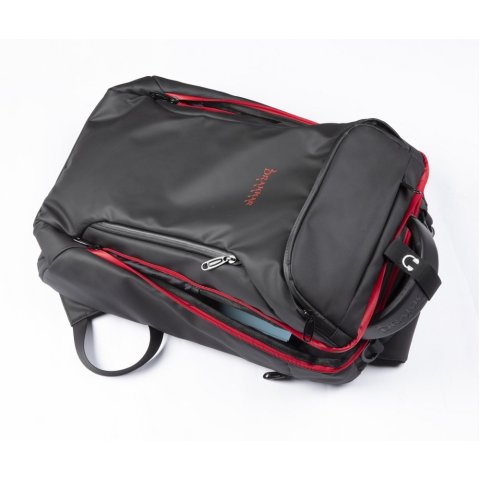 Mochila Gaming Konix Drakkar Ragnarr 17" Backpack 11 Bolsillos Interiores 4 Exteriores Kon Bag Dk Ragnarr