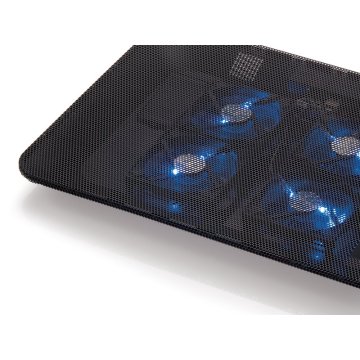 Base De Refrigeracion Para Portatiles Conceptronic 4 Ventiladores 80mm Hasta 15.6" 2