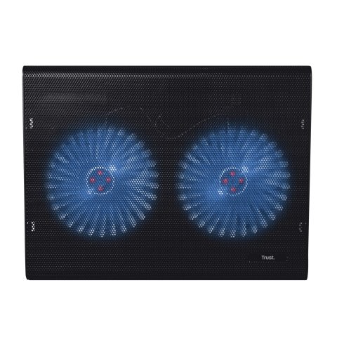 Soporte Universal Trust Para Portatiles Con 2 Ventiladores Y Leds Azul Hasta 17.3" 20104