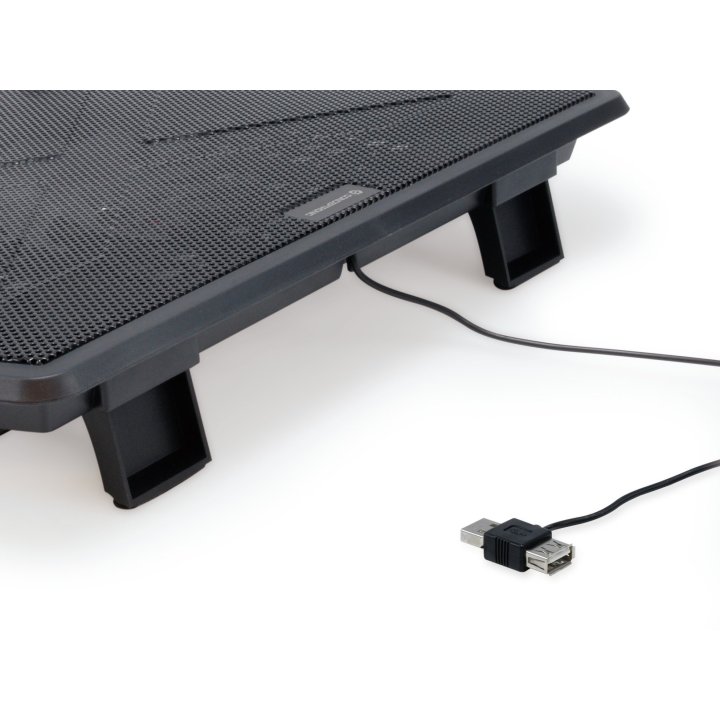 Base Refrigeracion Para Portatiles Conceptronic 2 Ventiladores 125mm Hasta 15,6"