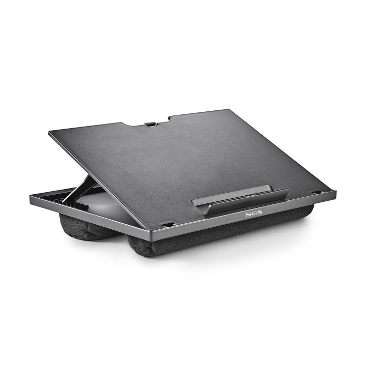 Soporte Ngs Lapnest Para Portátiles De Hasta 15,6" Con Base Acolchada