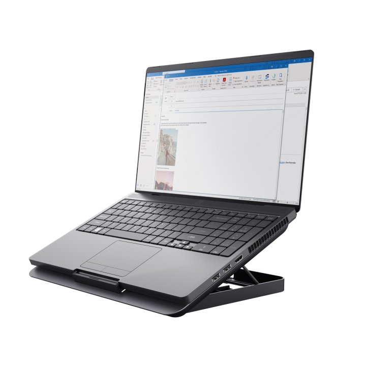 Soporte Universal Trust Para Portatiles Con Ventilador 18cm Altura Ajustable Hasta 16" 24613