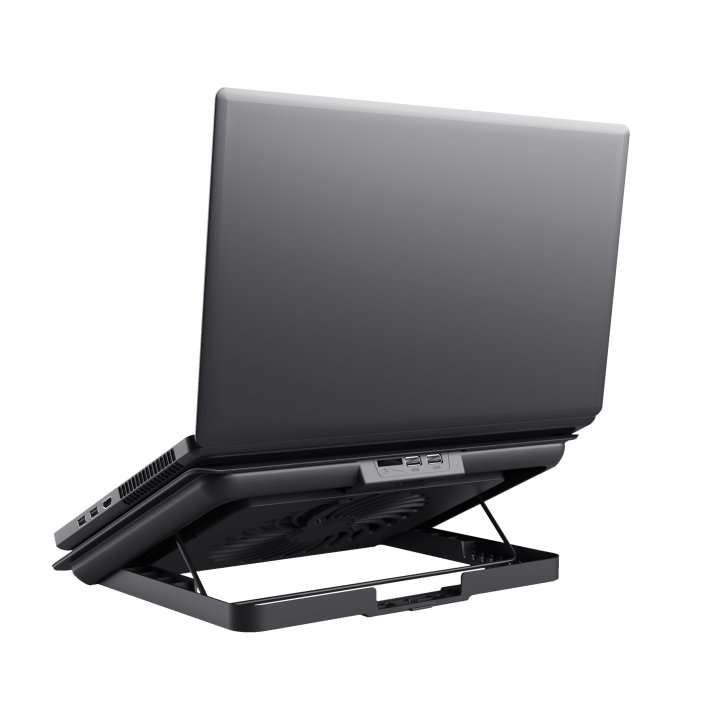 Soporte Universal Trust Para Portatiles Con Ventilador 18cm Altura Ajustable Hasta 16" 24613