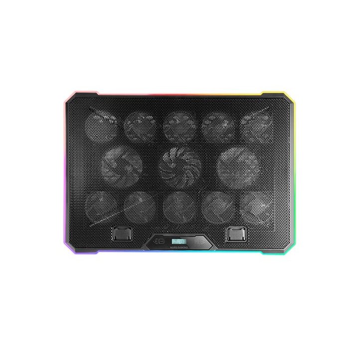 Base De Refrigeracion Para Portatiles Mars Gaming Mnbc13 Con Soporte De Movil tablet 13xfans 