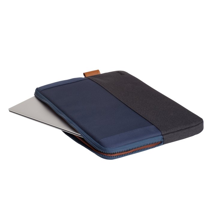 Funda Universal Trust Lisboa 25123 Soft Sleeve Color Negro azul - Para Tablets portatiles Hasta 13.3"