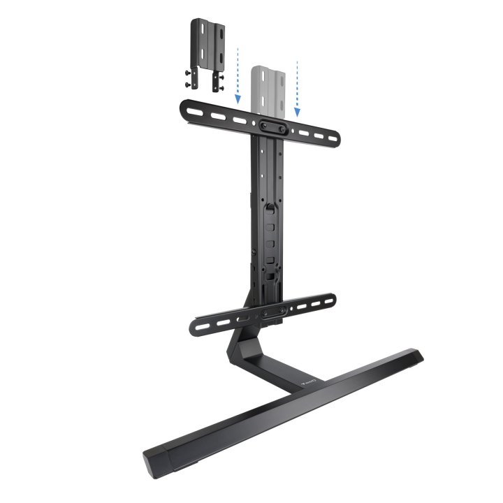 Soporte De Mesa Aluminio Tooq Db3265f-b Para Pantallas 32-65 Negro