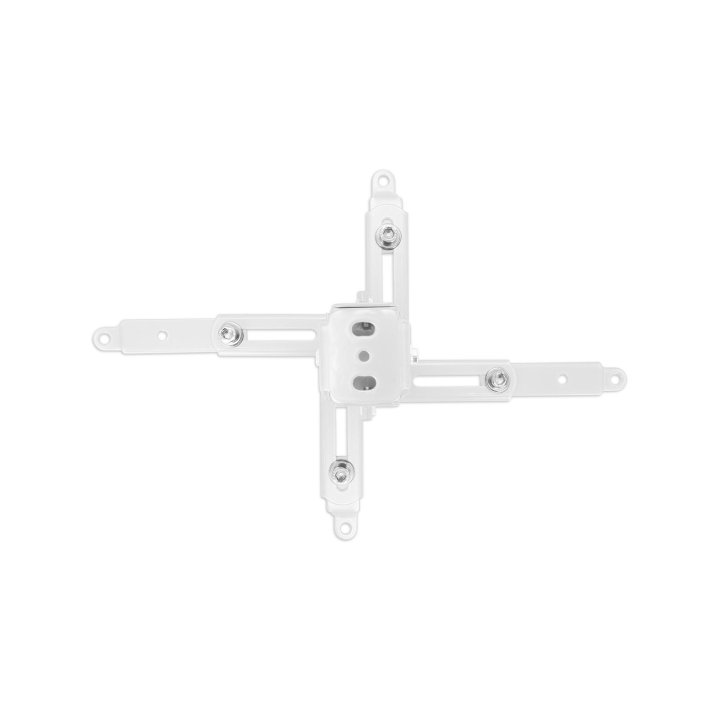 Soporte De Proyector Techo Tooq Pj2012t-b Regulación 130-650mm Inclinable Max. 20kg Blanco