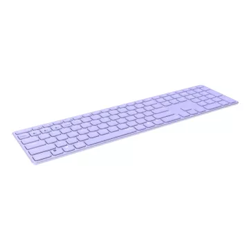 Teclado Rapoo Wireless Y Bluetooth E9800m 2.4ghz Bt 3.0 5.0 Diseño Ultrafino Bateria Lilabase Aluminio Multi Mode 2