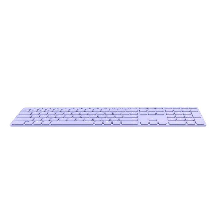 Teclado Rapoo Wireless Y Bluetooth E9800m 2.4ghz Bt 3.0 5.0 Diseño Ultrafino Bateria Lilabase Aluminio Multi Mode