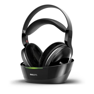 Auricular Hi-fi Inalambricos Philips Shd8850 12 Base De Carga Con Conexion 3.5mm Alcance 30m