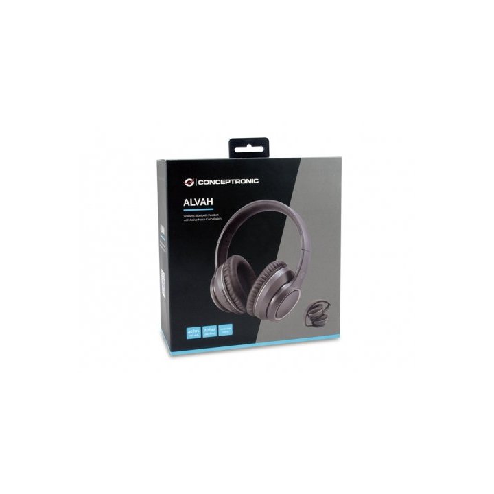 Headset Bluetooth Conceptronic Bluetooth 5.0 Alvah Con Cancelacion De Ruido - Offer