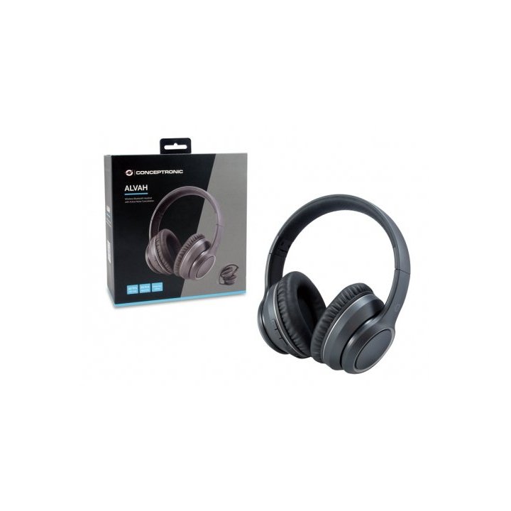 Headset Bluetooth Conceptronic Bluetooth 5.0 Alvah Con Cancelacion De Ruido - Offer