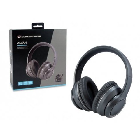 Headset Bluetooth Conceptronic Bluetooth 5.0 Alvah Con Cancelacion De Ruido - Offer