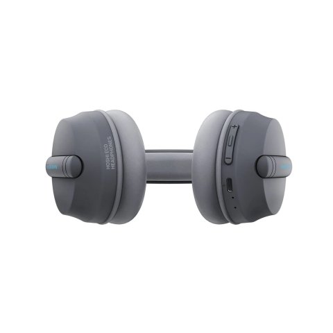 Headset Bluetooth Energy Sistem Hoshi Grey Eco 100% Reclicado - Gravity Bt 5.3 Drivers 40mm Diadema Ultraresistente Microfono