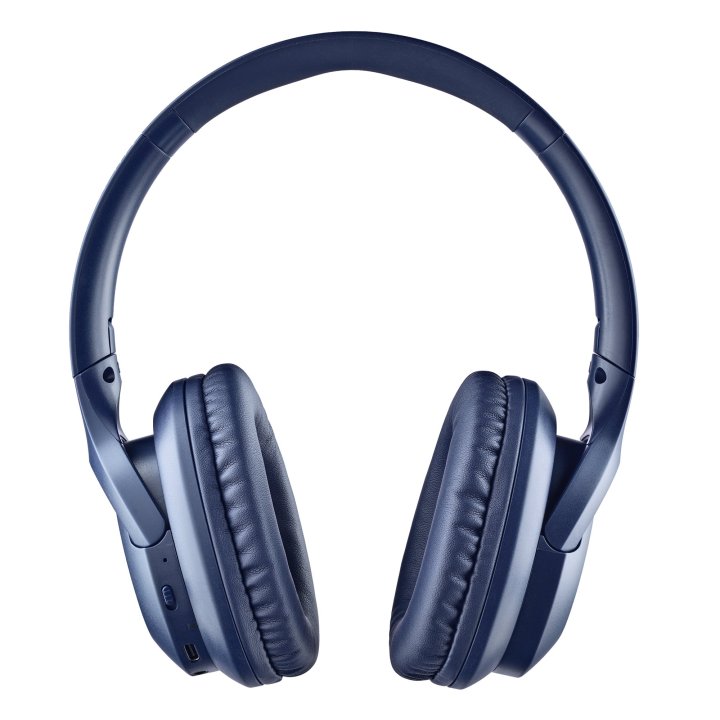 Headset Bluetooth Ngs Artica Greed Azul Con Microfono Bateria 300 Mah 40h Carga Usb-c